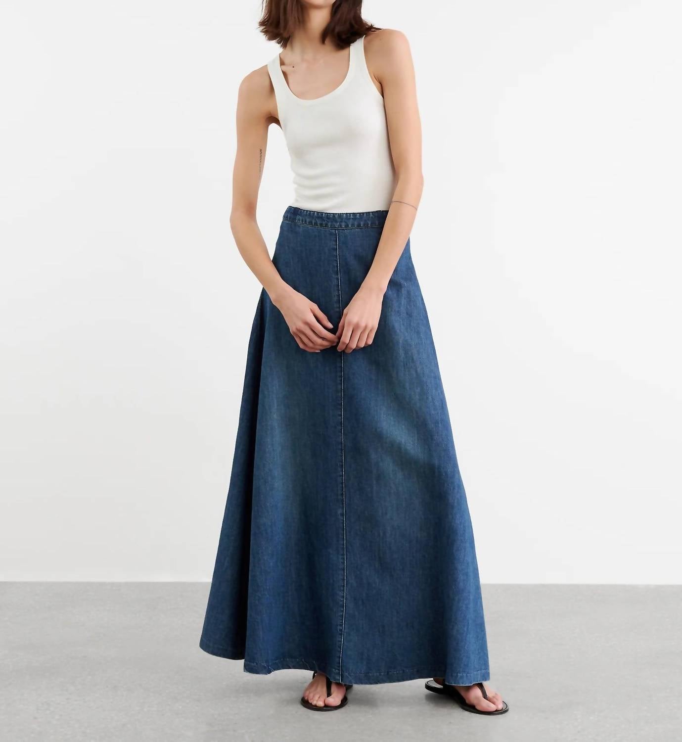 Nili Lotan - Astrid Denim Skirt