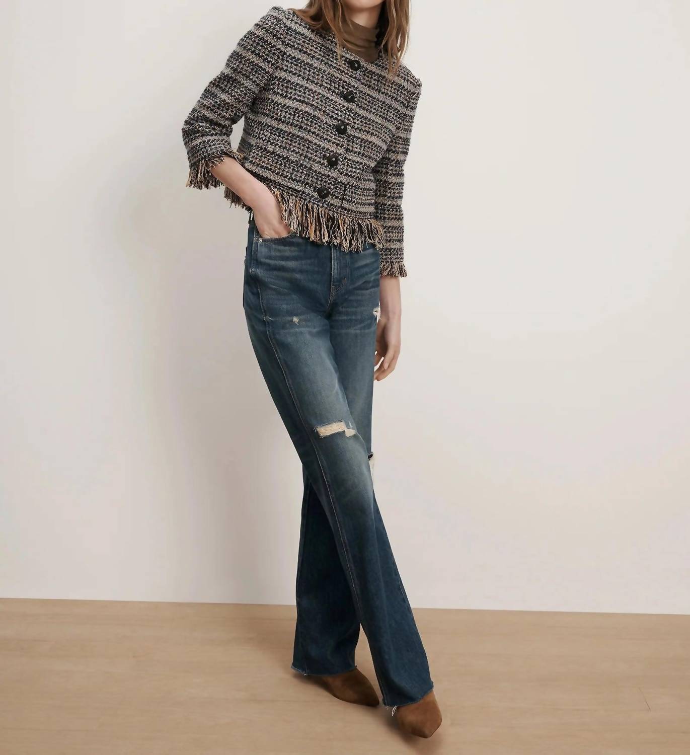 Veronica Beard - Lyons Fringe Jacket
