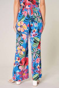 Sugarlips - Inez Floral Wide Leg Pants