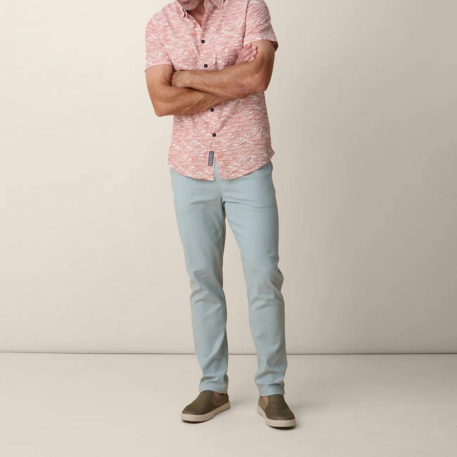 Baja Llama - Roll Tides 7-seas Button Up Shirt