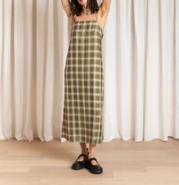 Ali Golden - Square Neck Slip Dress