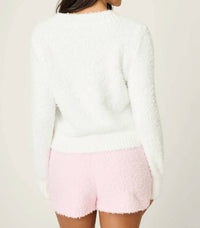 Pj Salvage - Bundle Up Boucle Long Sleeve Top