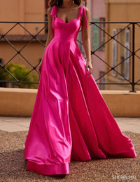 Sherri Hill - Slinky Stretch A-line Gown