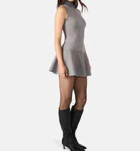 STEVE MADDEN Breslin Sweater Dress in grey heather - women's dress - view 4