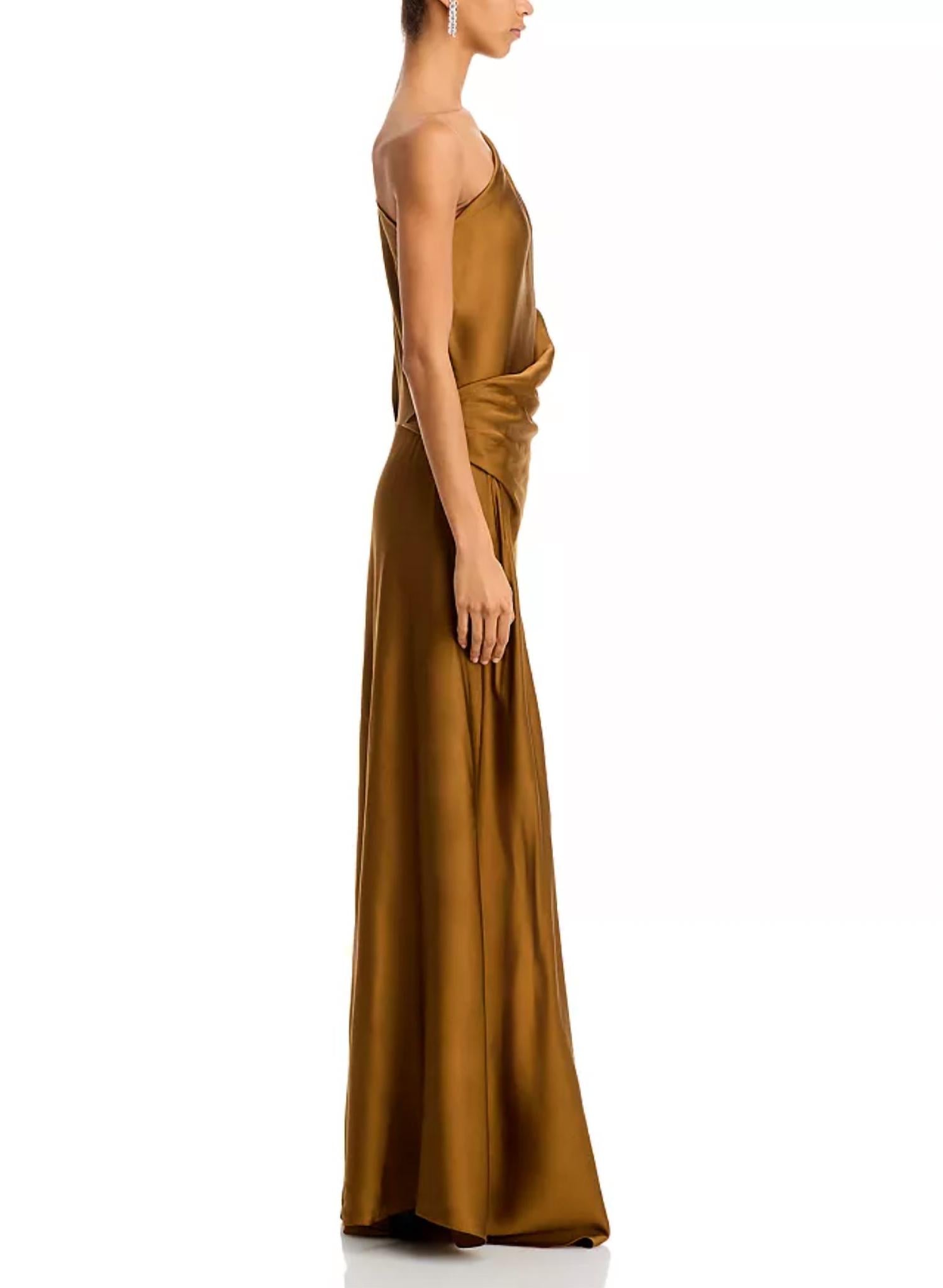 A.L.C. - Aster Asymmetric Draped Gown