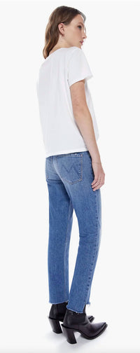Mother - Dazzler Mid-rise Ankle Fray Jeans