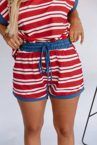 Sewn And Seen - Americana Stripe Set
