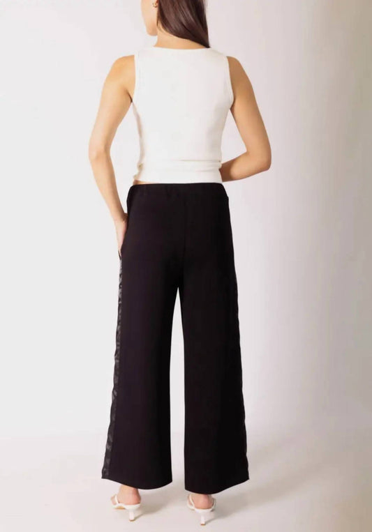 Before You - Tuxedo Stripe Pant