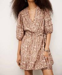 Ba&Sh - Teodora Elbow-length Sleeves Dress
