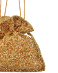 Guadalupe Design - Women's Anthophila Beaded Pouch Bag