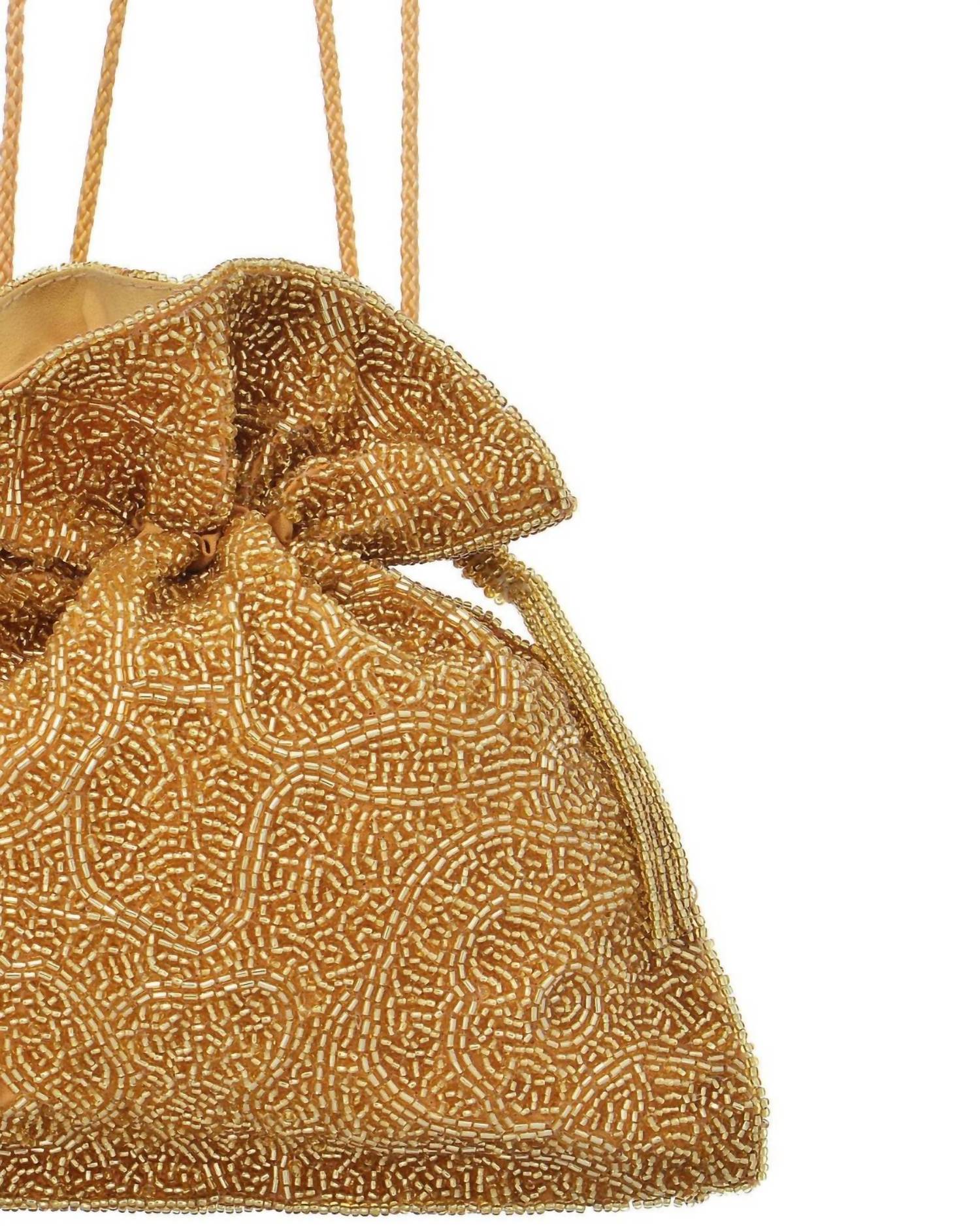 Guadalupe Design - Women's Anthophila Beaded Pouch Bag
