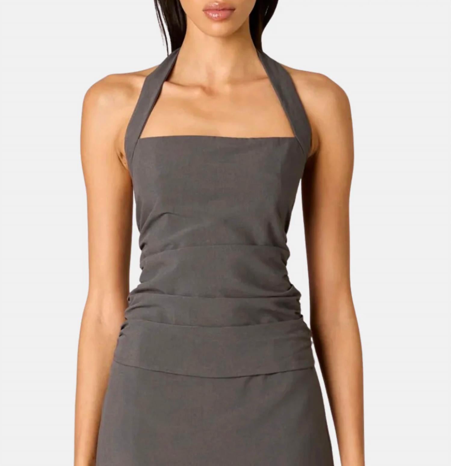 Nia - Ventura Halter Neck Top