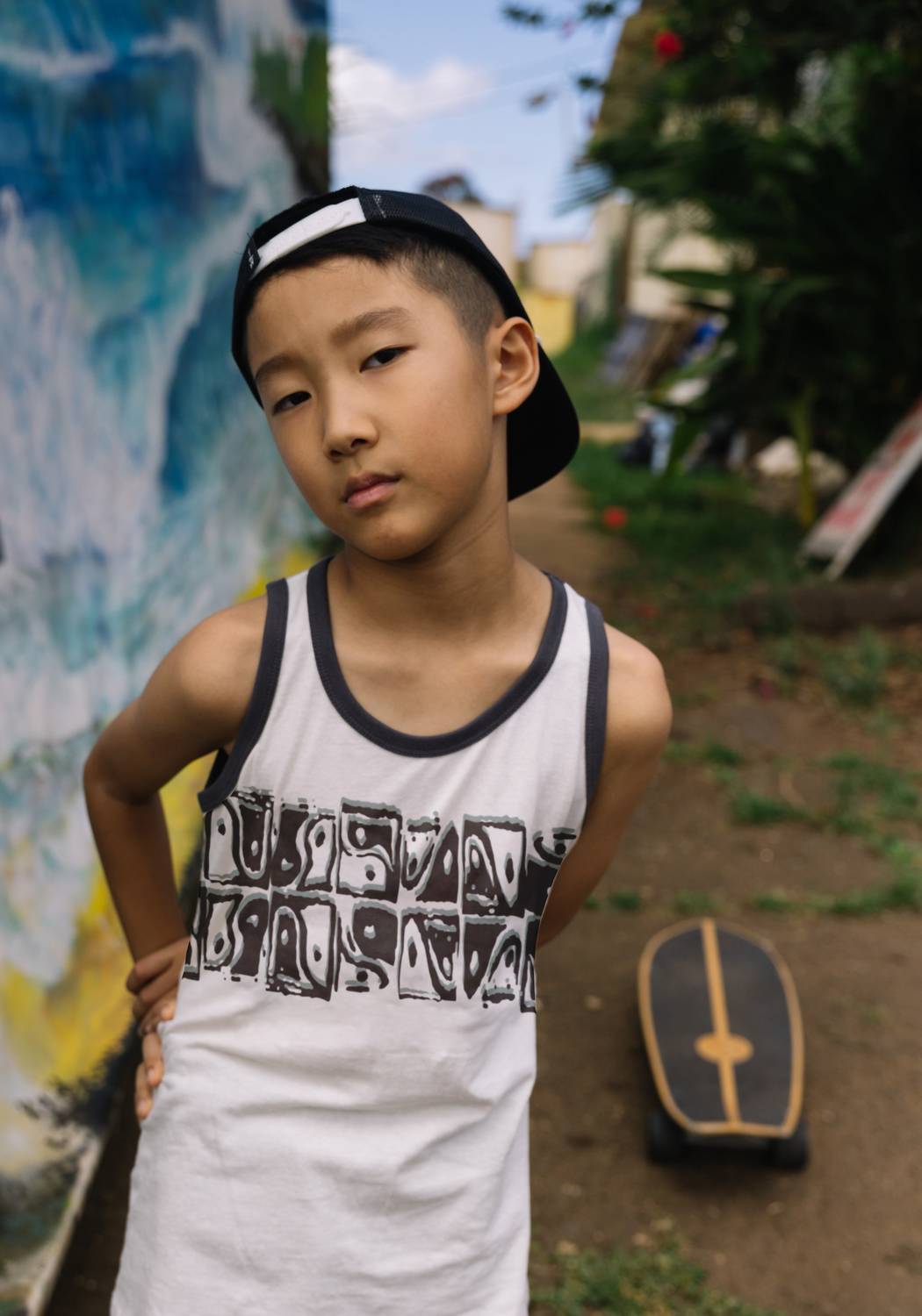 Tiny Whales - Boys' Locals Only Tank Top