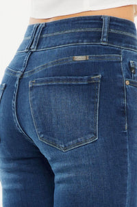 Kancan - High Rise Skinny Bootcut Jeans