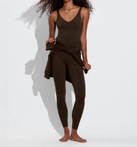 Left On Friday - Plunge Playsuit - 27"