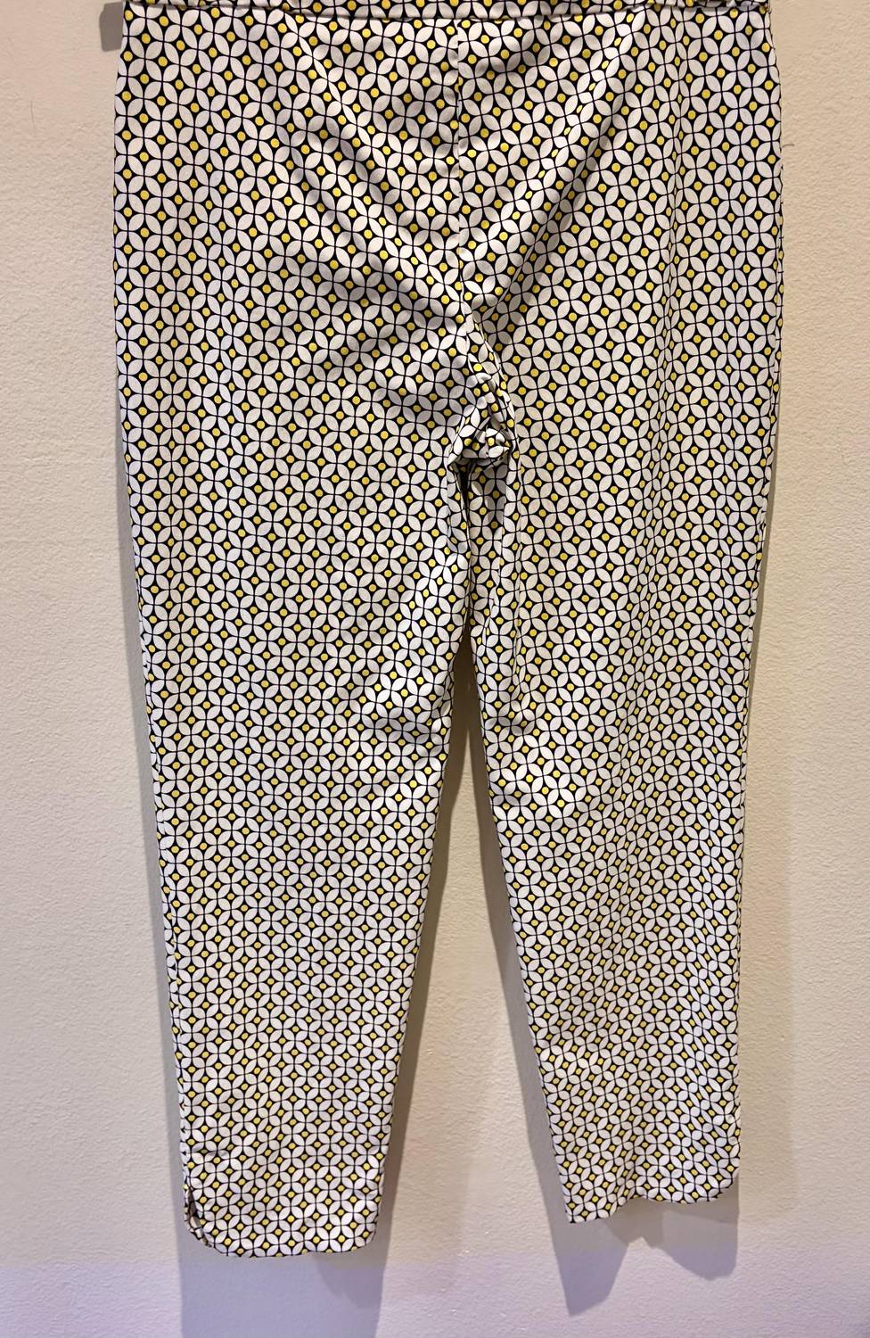 Up! - Women's Parakeet Techno Petal Slit Ankle Pant