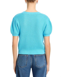 French Connection - Remy Cotton Blend V-neck Top