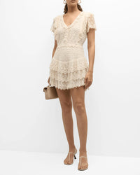 Loveshackfancy - Cerilo Lace Mini Dress