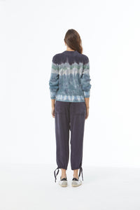 young fabulous & broke Bernice Long Sleeve Sweater in nut - women's sweater - detail view