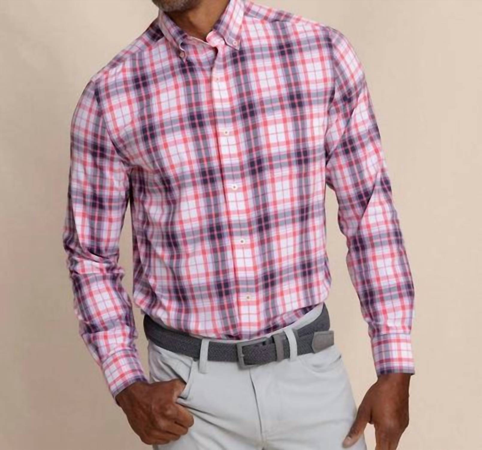 Southern Tide - Willowbrook Plaid Intercoastal Sport Shirt