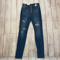 Judy Blue - Women's High Waist Button Up Jeans