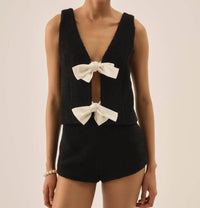 For Love & Lemons - Women's Bonnie Boucle Top