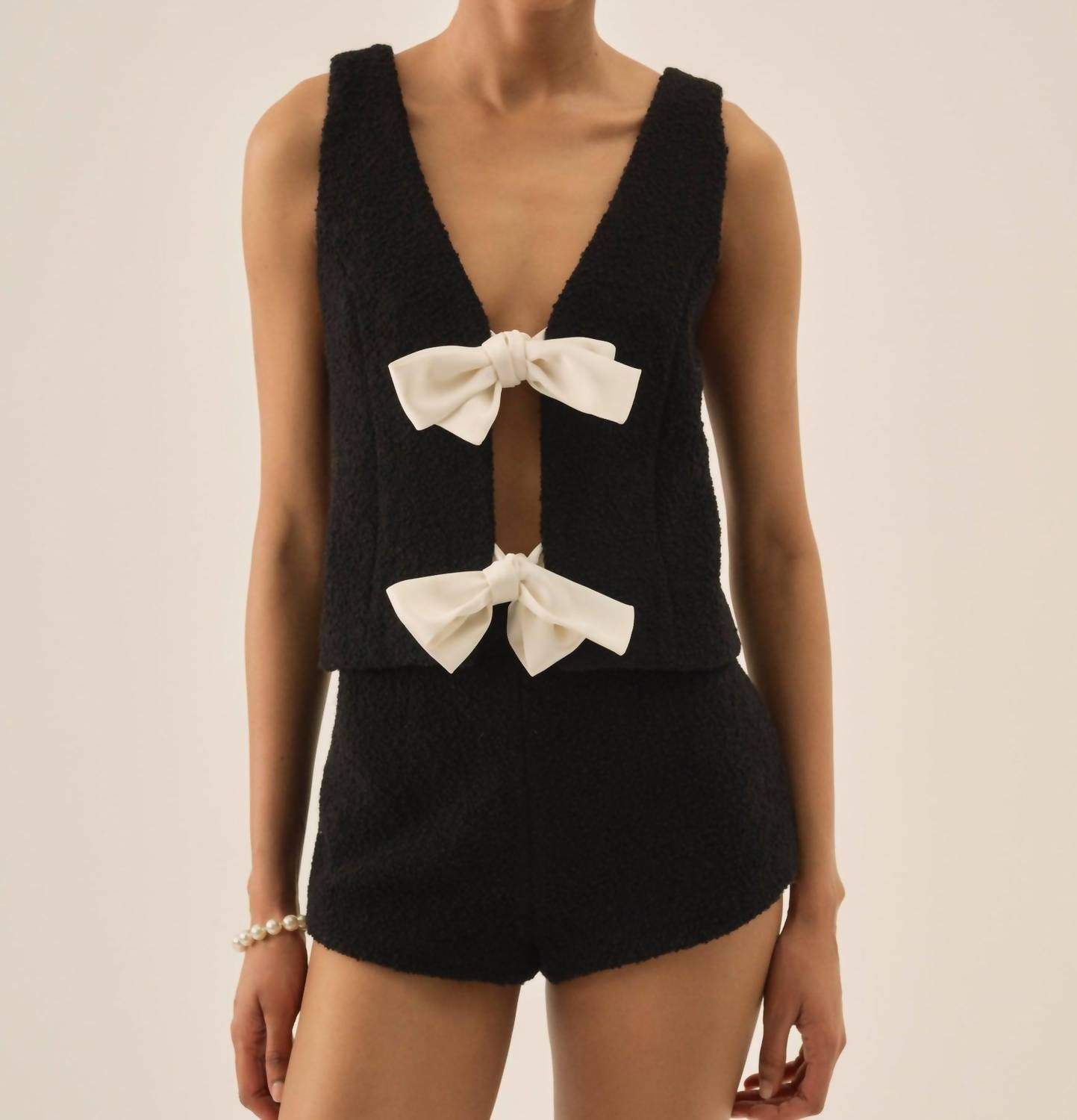 For Love & Lemons - Women's Bonnie Boucle Top
