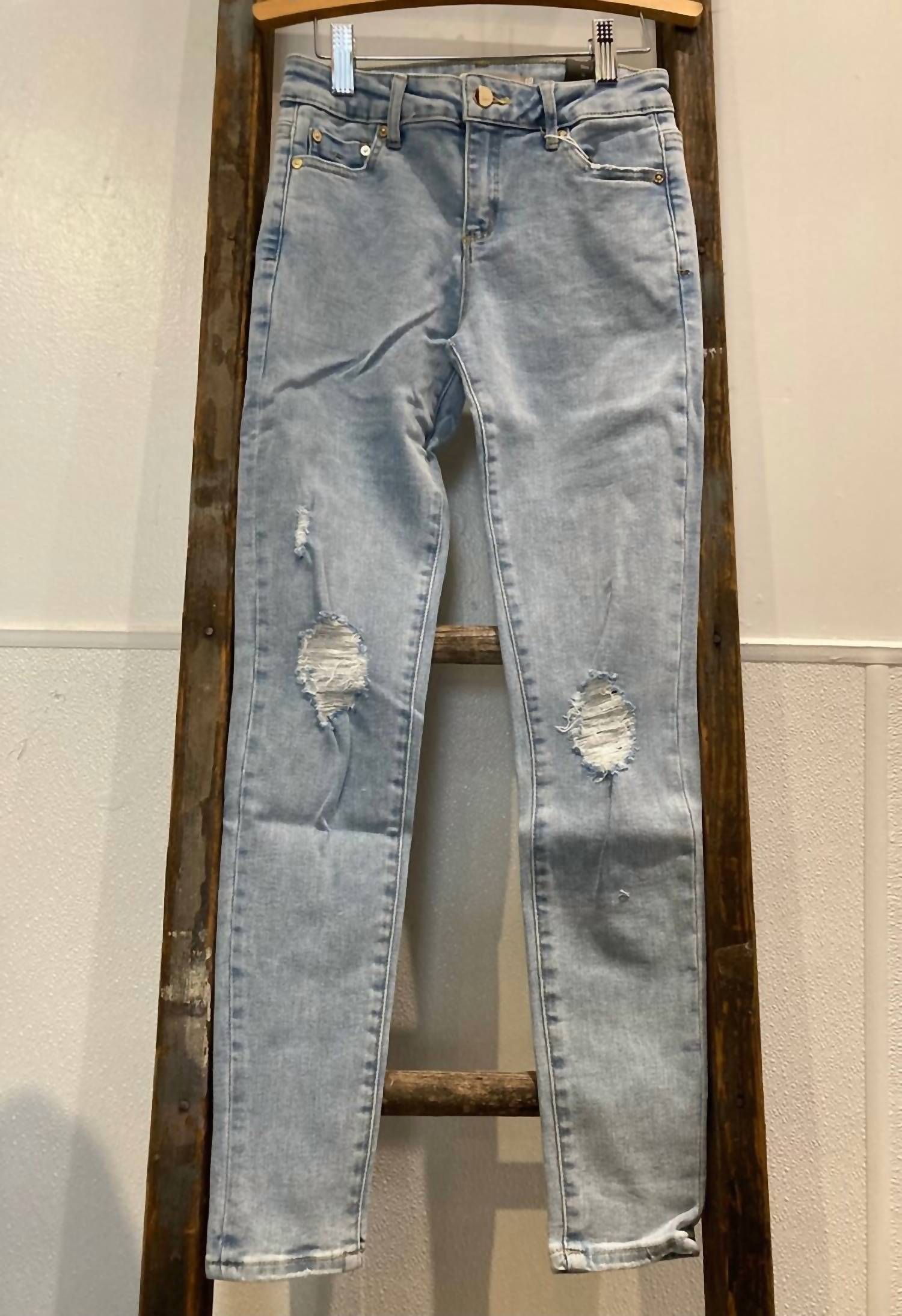 Tractr - Girl's Diane Mid Rise Skinny
