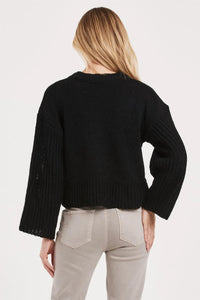 Another Love - Samira Bell Sleeve Chunky Crop Cardigan