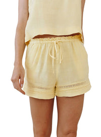 Bella Dahl - Lattice Pintuck Shorts