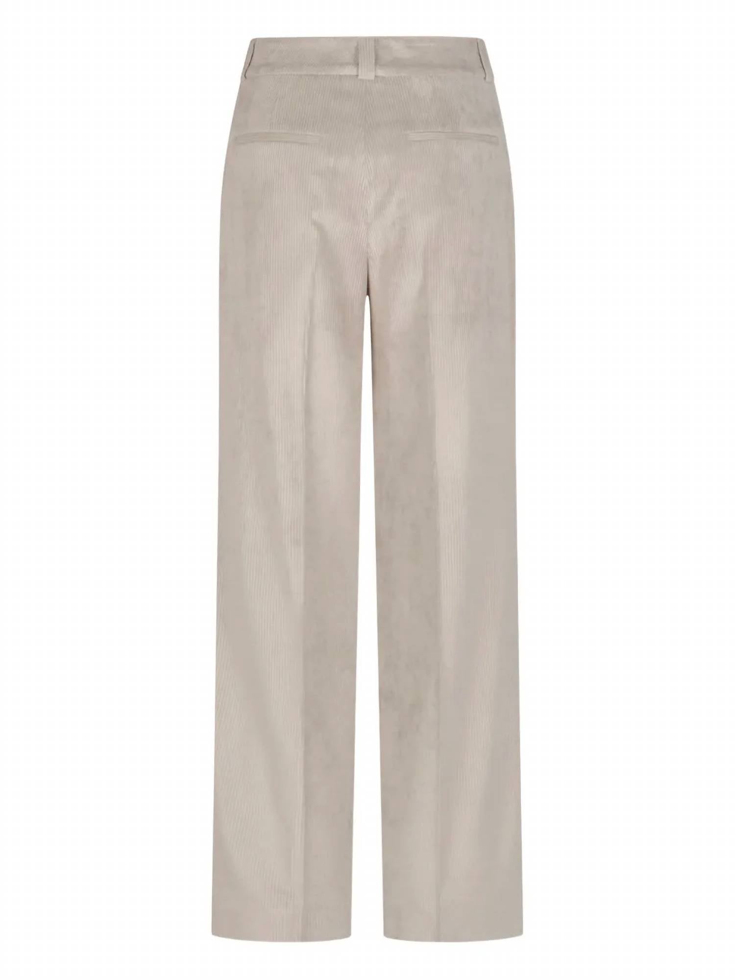 Peserico - Women's Corduroy Straight Leg Pants