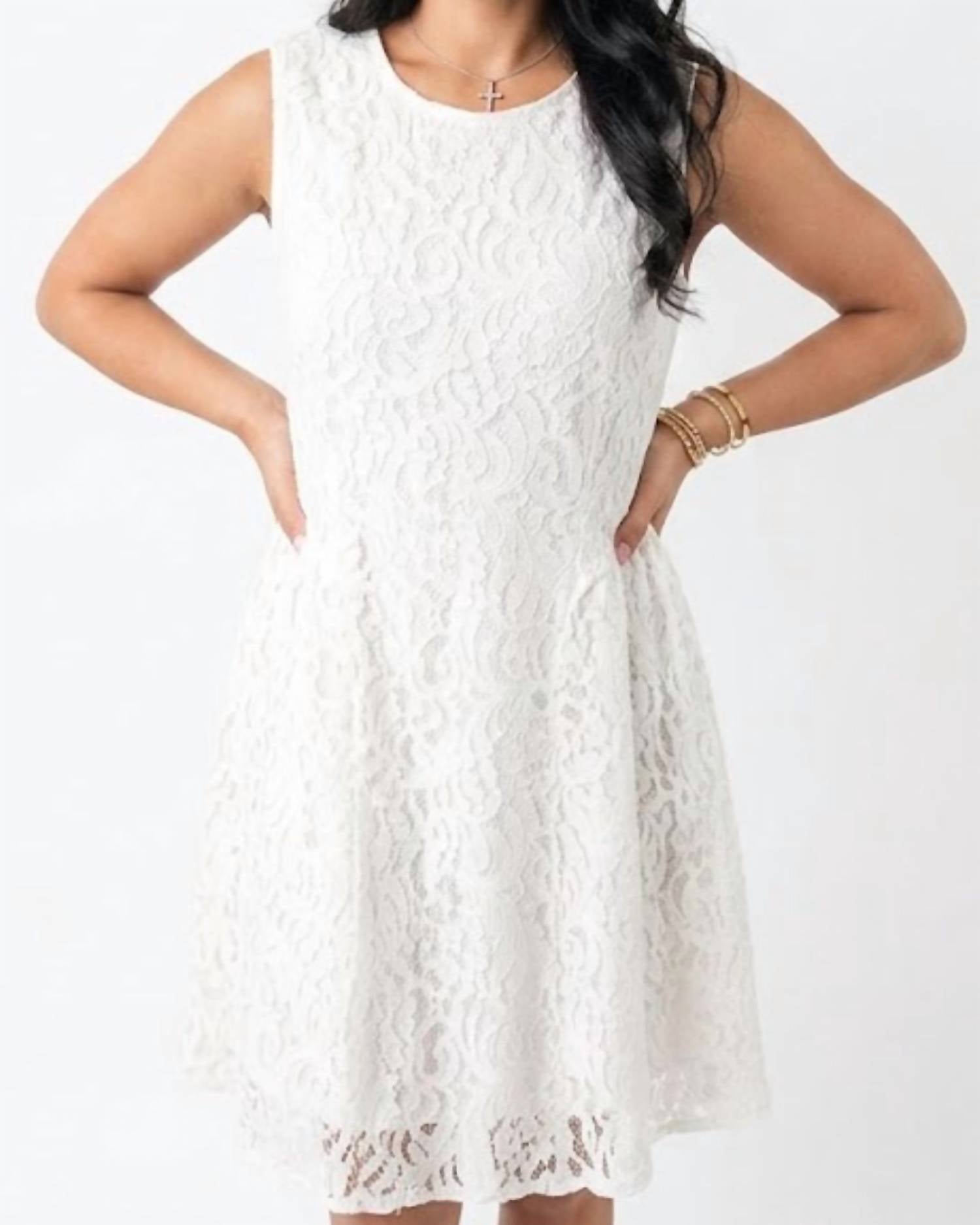 She + Sky - Clara Lace Dress