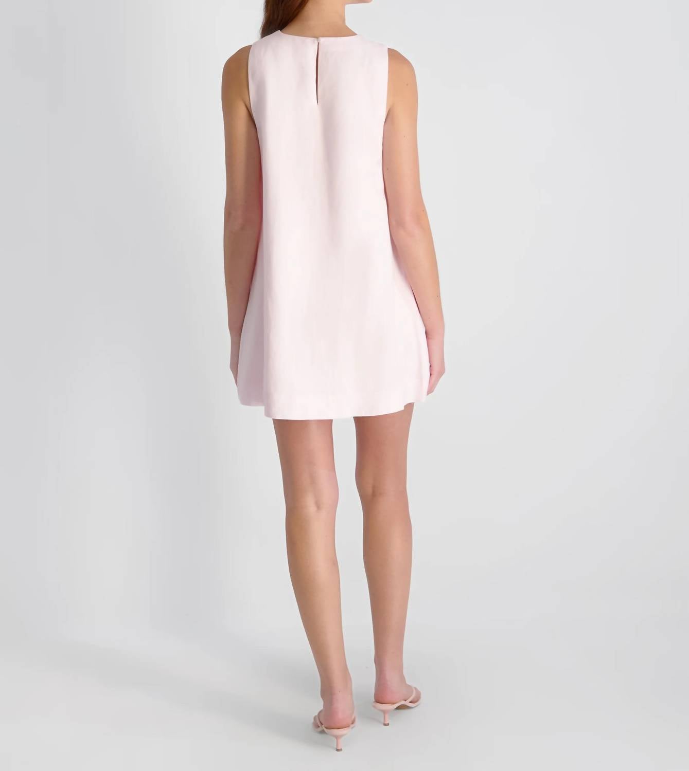 French Connection - Cooper Linen Sleeveless Mini Dress