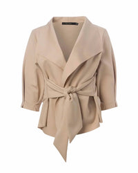 Iris Setlakwe - Women's Raw Edge Belted Jacket