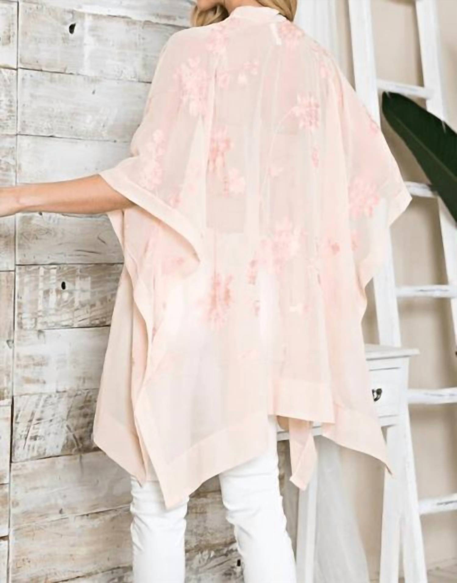 Justin & Taylor - Nara Cherry Blossom Kimono Scarf