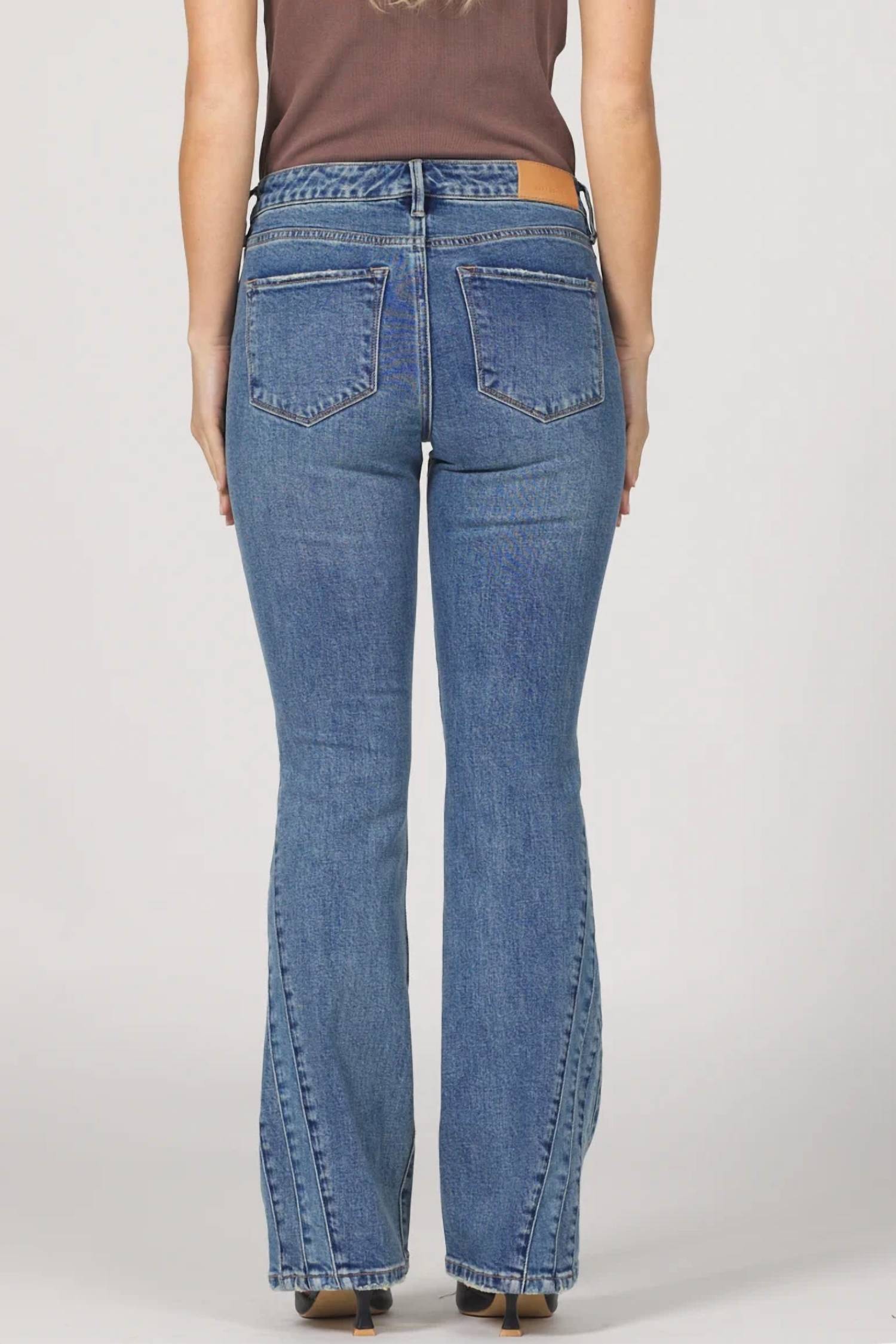 Dear John Denim - Rosa Mid Rise Flare Jeans