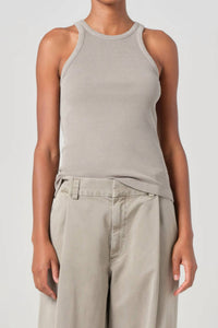 Agolde - Rayne High Neck Tank Top