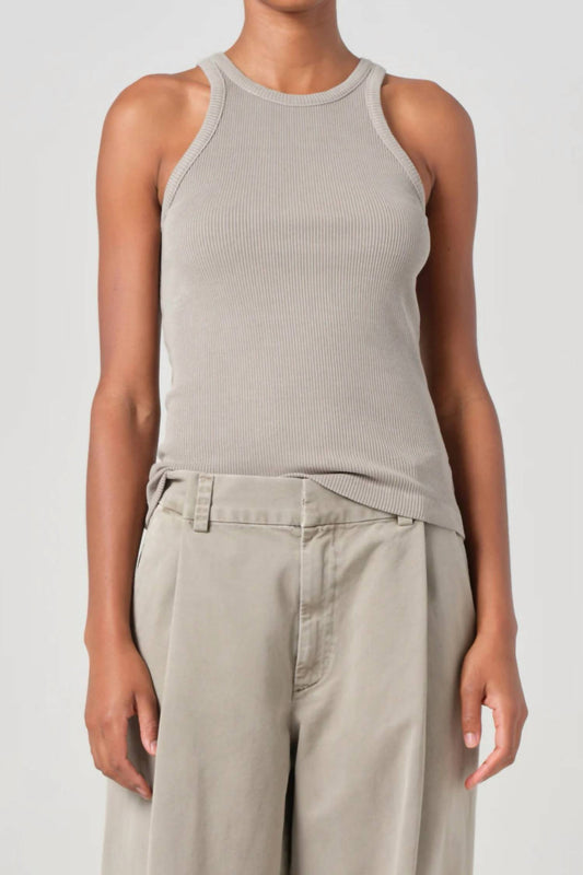 Agolde - Rayne High Neck Tank Top