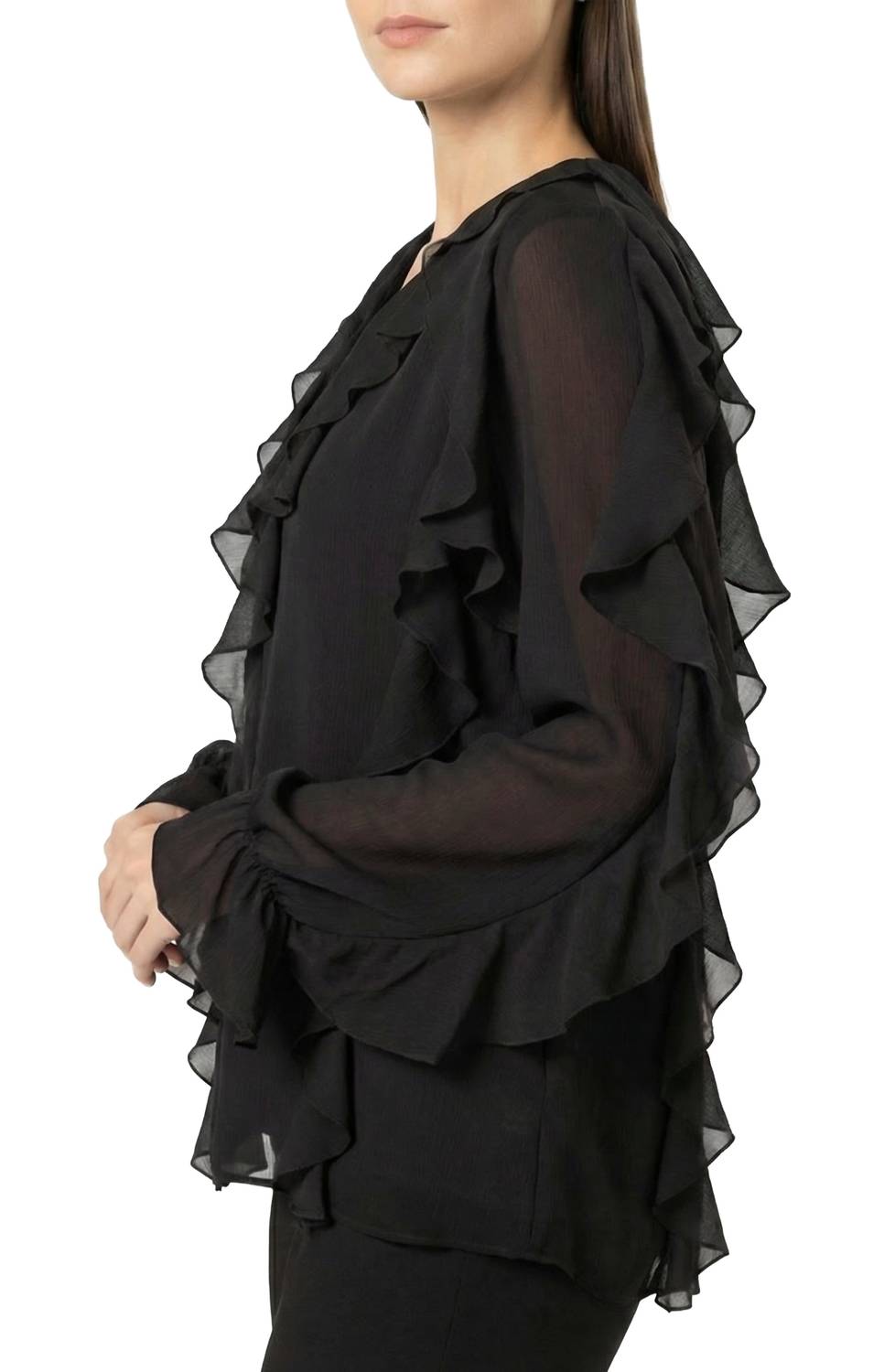 Area Stars - Women's Flyn Ruffle Blouse