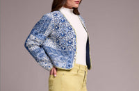 Tribal - Quilted Cotton Patchwork Reversible Jacket