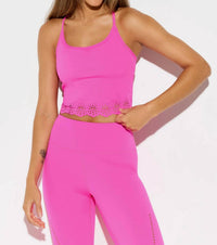 Spiritual Gangster - Petal Crop Tank Top