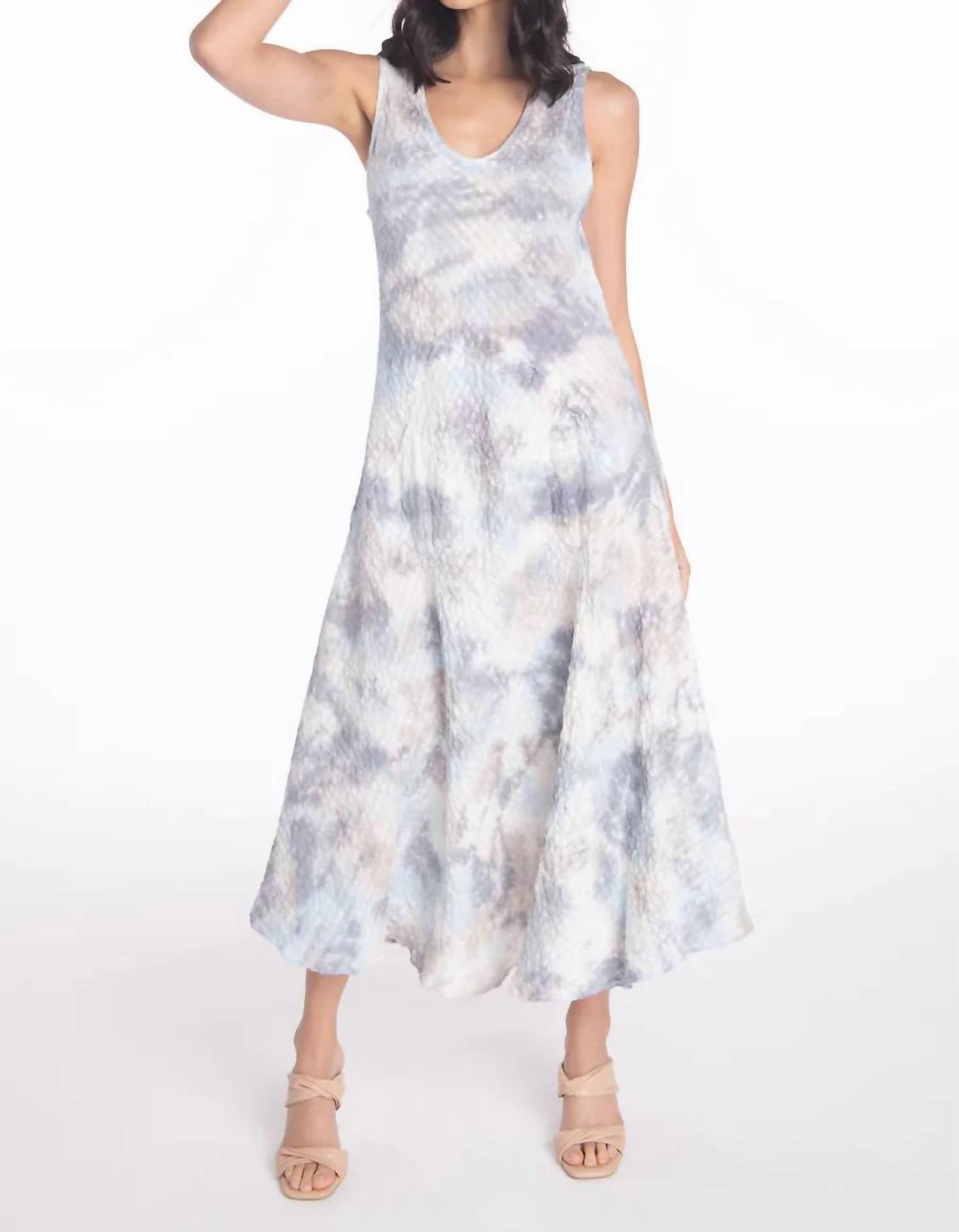 Luna Luz - Women's Seersucker Dress