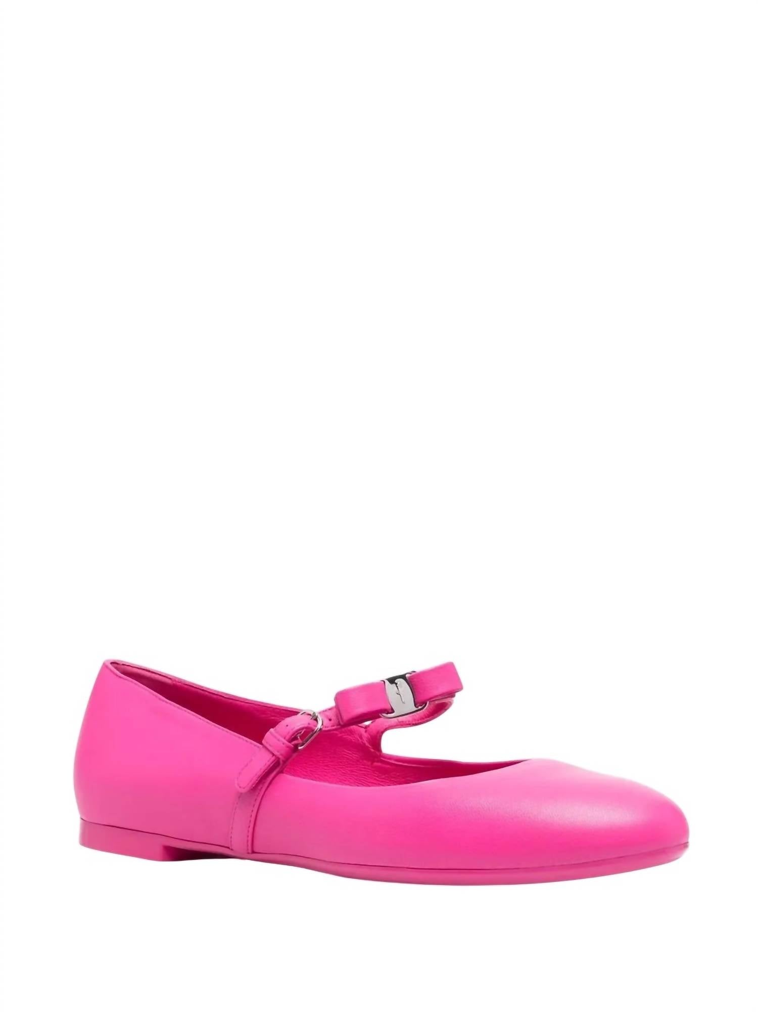 Salvatore Ferragamo - Women's Lizz Leather Ballet Shoes