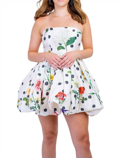 Ina - Madeline Strapless Mini Dress