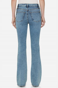 FRAME Reboot High Rise Jeans in blue - women's jeans - alternate view