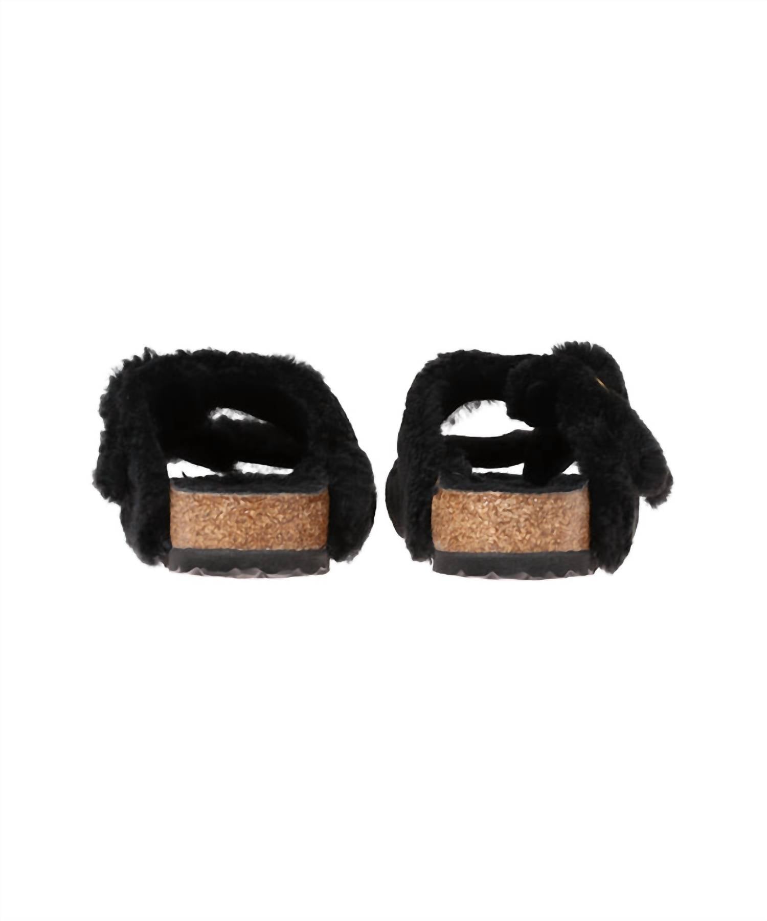 Birkenstock - Women's Arizona Big Buckle Teddy Rivet Slipper
