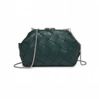 Moda Luxe - Women's Pauline Woven Crossbody Bag
