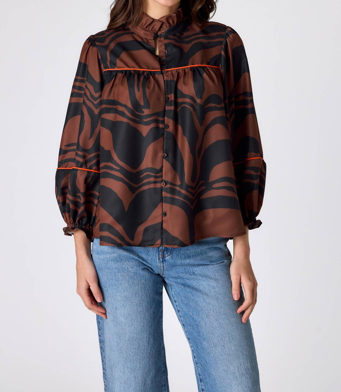 Crosby By Mollie Burch - Worth Long Sleeve Blouse