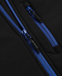 Ororo Men’s Classic Heated Jacket 2.0 in black blue - men's jacket - view 6