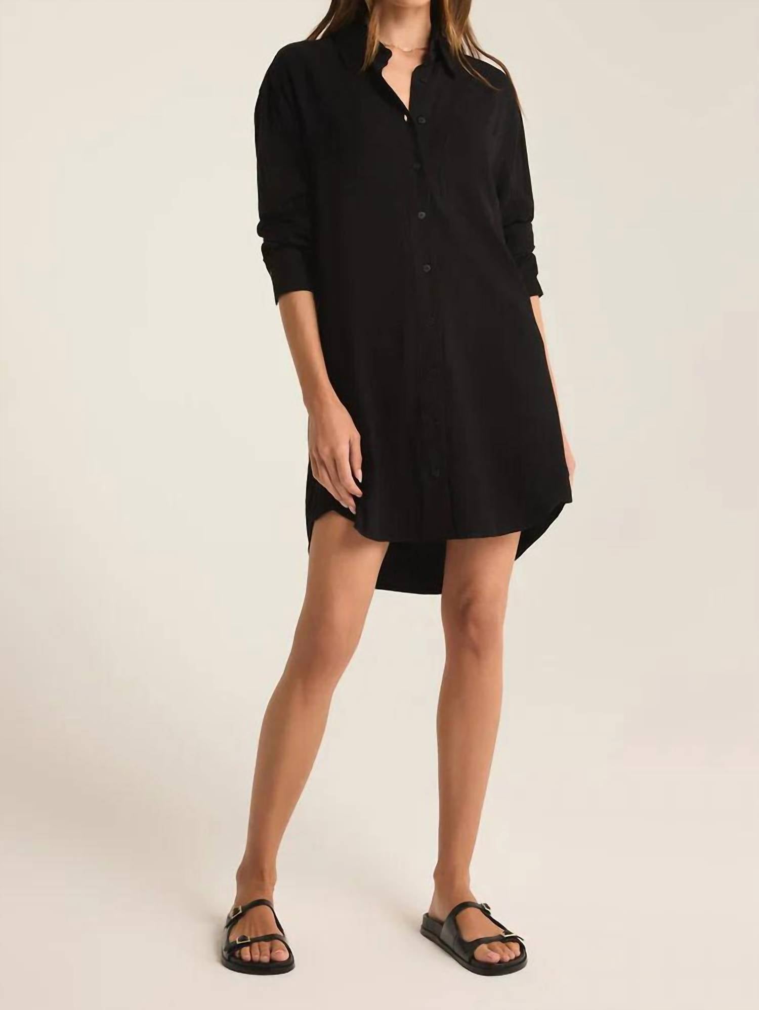 Z Supply - Dover Linen Mini Shirt Dress